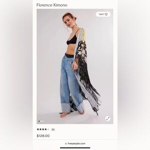 FREE PEOPLE FLORENCE KIMONO / STEVIE NICKS STYLE!